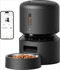 POPO Automatic Cat Feeder, 5G WiFi Pet Feeder with Freshness Preservation, Timed Cat Feeders for Dry Food, Up to 48 Portions 10 Meals Per Day, Granary Pet Feeder for Cat/Dog